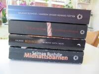 Salman Rushdie x 4: Midnattsbarnen, Morens sista suck, Clownen Shalimar, Marken under hennes f&ouml;tter