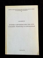 Svensk varvsindustri 1920&ndash;1975 : l&ouml;nsamhet, finansiering och arbetsmarknad = [The shipbuilding industry in Sweden 1920&ndash;1975] : [profitability, financing and the labour market]