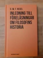Inledning till f&ouml;rel&auml;sningar om filosofins historia