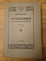 Aforismer i levnadsvishet