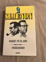 2 Simenon - Maigret p&aring; fel sp&aring;r / Hasselbusken OU 1971