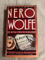 Rex Stouts Nero Wolfe : Death on Deadline 1988  : 