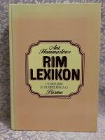 Ant. Hammarl&ouml;ws rimlexikon - I. Enkelrim - II. Dubbelrim A-O