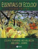 Essentials of ecology