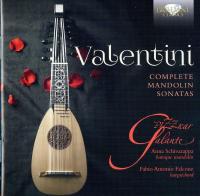 Roberto Valentini, Complete Mandolin Sonatas  
