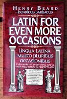 Latin for even more occasions