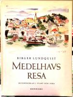 Medelhavsresa - skissboksblad i svart och f&auml;rg