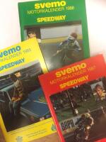 Svemo Motorkalender Speedway. 3 volymer.