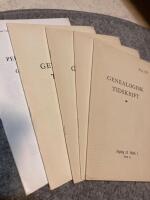 Genealogisk tidskrift 1958. H&auml;fte 1-4