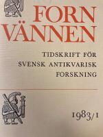 Fornv&auml;nnen. 1983/1