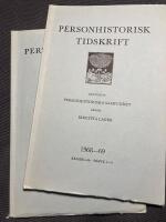 Personhistorisk tidskrift 1968-69. H&auml;fte 1-4