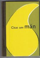 Citat om m&auml;n