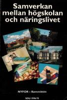 Samverkan mellan h&ouml;gskolan och n&auml;ringslivet (NYFOR-kommitt&eacute;n)