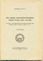 Den engelska underr&auml;ttelseverksamheten r&ouml;rande Sverige under 1700-talet