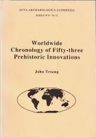 Worldwide chronology of fifty-three prehistoric innovations