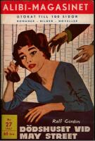 Alibi-magasinet nr 27 1957 - Ralf Gordon - D&ouml;dshuset vid May Street