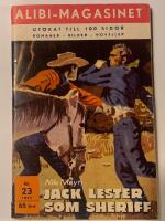 &rdquo;Jack Lester som sheriff&rdquo;  - Alibi-magasinet nr 23 1957