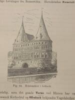 Tr&auml;snitt &rdquo;Stadsporten Holstentor i L&uuml;beck&rdquo; fr&aring;n 1878