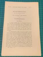 Artikel &rdquo;Kylfverstenen - en 24-typig runrad&rdquo; fr&aring;n tidskrift 1909