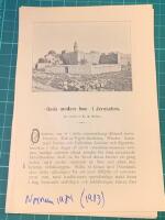 Artikel &rdquo;Jerusalem&rdquo; fr&aring;n tidskrift 1903