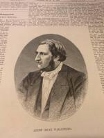 Tr&auml;snitt &rdquo;Bankmannen Andr&eacute; Oscar Wallenberg&rdquo; fr&aring;n 1875