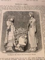 Tr&auml;snitt &rdquo;Venusfigurer fr&aring;n Cypern&rdquo; ur tidskrift fr&aring;n 1882 