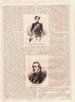 Tr&auml;snitt &rdquo;Kung Ludvig II av Bayern&rdquo; ur tidskrift fr&aring;n 1871