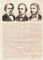 Tr&auml;snitt &rdquo;Statsministern Fredrik von Otter&rdquo; ur tidskrift fr&aring;n 1871