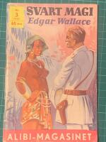 Alibi-Magasinet nr 3 - 1957 (Edgar Wallace - Svart magi)