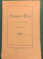 S&auml;munds Edda - &ouml;versatt fr&aring;n isl&auml;ndskan