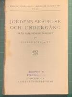 Jordens skapelse och underg&aring;ng fr&aring;n astronomisk synpunkt (Verdandi 359)