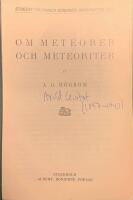 Om meteorer och meteoriter (Verdandis sm&aring;skrifter nr 259)