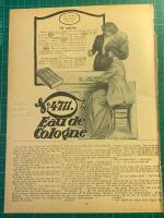 Retro-annons &rdquo;Parfym 4711 - vid uppk&ouml;p&rdquo; fr&aring;n 1911