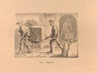 Träsnitt ”Medeltida bärare” från 1881