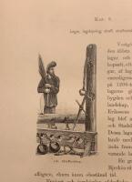Träsnitt ”Medeltida straffredskap” från 1881