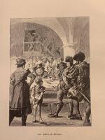 Träsnitt ”Svensk rådstuga på 1500-talet” från 1881