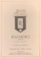 Retro-annons ”Rolls-Royce flygmotorer” från 1953