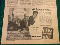 Retro-annons &rdquo;Klara till disk tv&auml;tt reng&ouml;ring&rdquo; fr&aring;n 1954