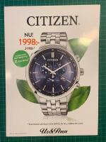 Retro-annons &rdquo;Citizen Eco-Drive&rdquo; fr&aring;n 2017