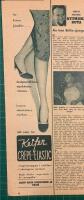 Retro-annons ”Allt talar för Keifer crepestrumpan” från 1954