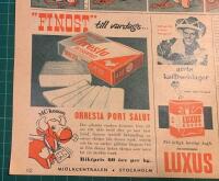 Retro-annons ”Orresta Port Salut - Finost till vardags” från 1954
