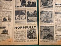 Retro-artikel &rdquo;VM i l&auml;ngdhopp f&ouml;r grodor&rdquo; fr&aring;n 1949