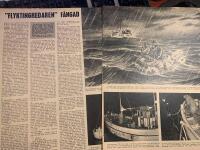 Retro-artikel &rdquo;Flyktingv&aring;g till Sk&aring;ne&rdquo; fr&aring;n 1949