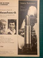 Retro-annons &rdquo;Helena Rubenstein - v&auml;lj ert l&auml;ppstift&rdquo; fr&aring;n 1962