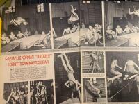Retro-artikel &rdquo;Gymnastik med T&auml;ljepojkarna&rdquo; fr&aring;n 1943