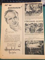 Retro-annons ”Hegabalsam svider inte efter rakning” från 1944