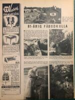 Retro-artikel &rdquo;F&auml;bodkulla i Granberg i Dalarna&rdquo; fr&aring;n 1944