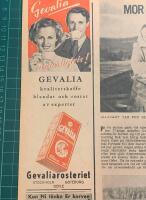 Retro-annons ”Gevalia - kvalitetskaffet” från 1944