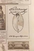 Retro-annons ”Hallbergs juveler och pärlor” från 1916