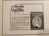 Retro-annons ”Vaselin – den bästa vän du någonsin kan få” från 1916